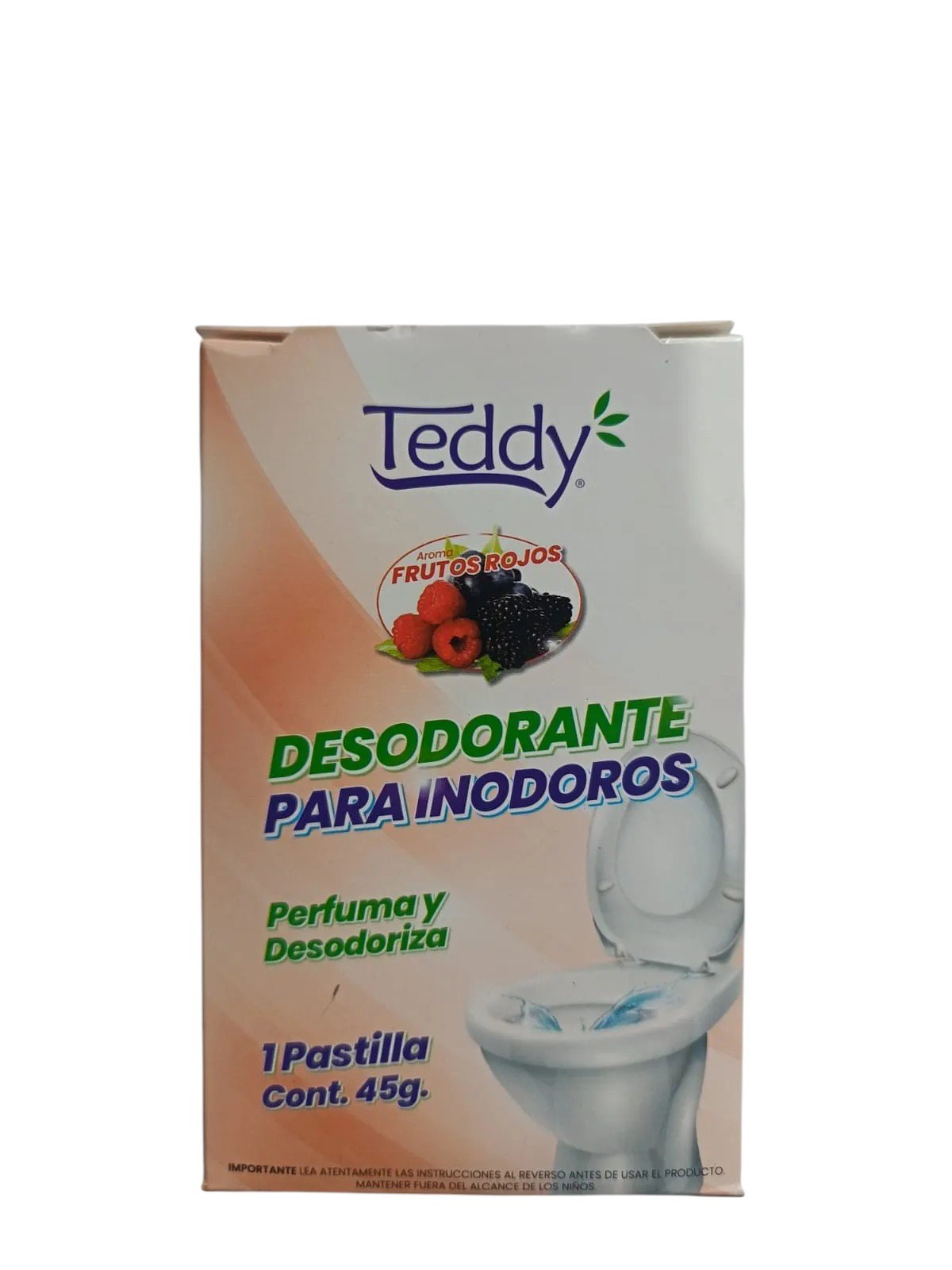 DESODORANTE INODOROS PASTILLA 45GR AROMAS SURTIDOS, TEDDY
