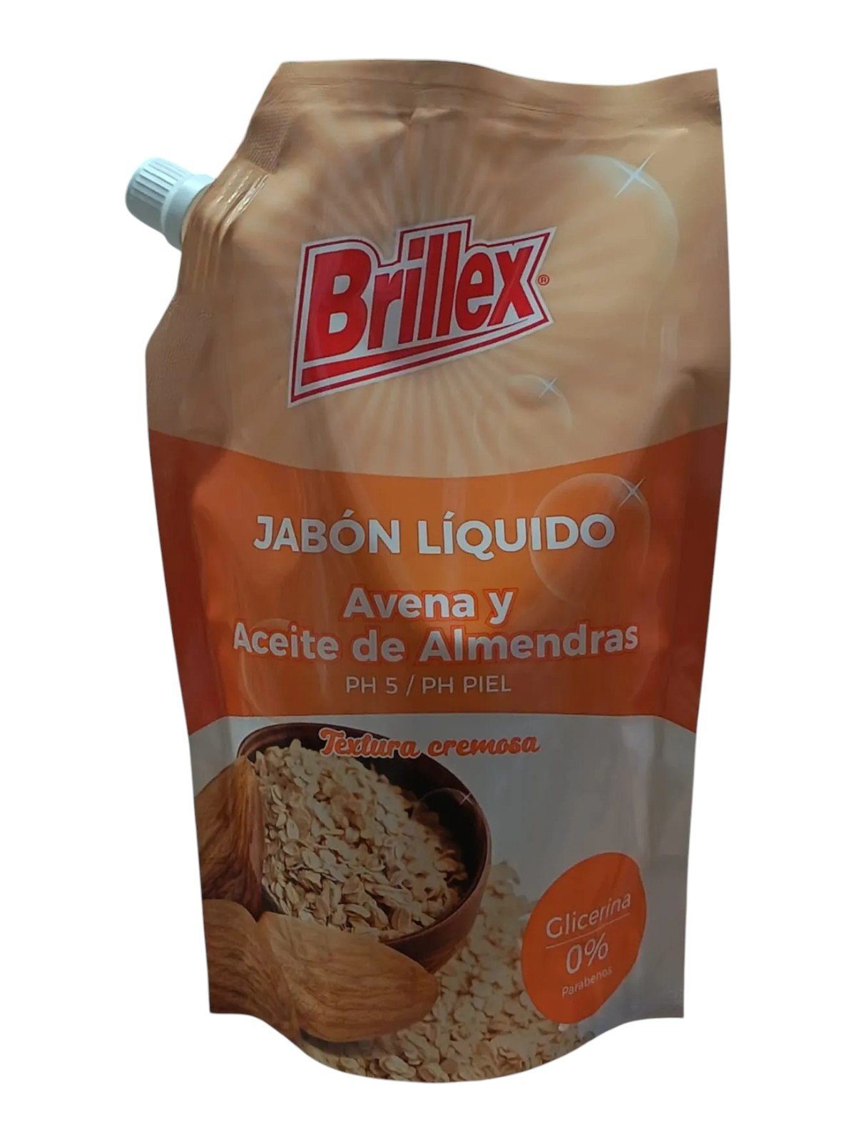 JABON LIQUIDO DOYPACK BRILLEX ALMENDRA 750ML
